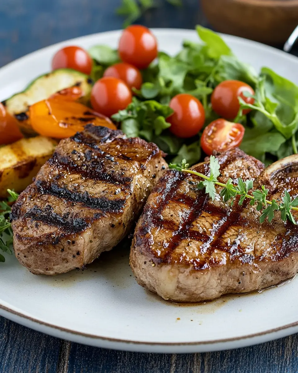 Saftige Minutensteaks vom Grill: Die beste Schweinesteaks-Art!