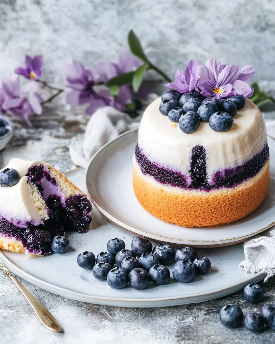 Mini-Blåbärsprinsesstårta: Indulge in This Sweet Delight!