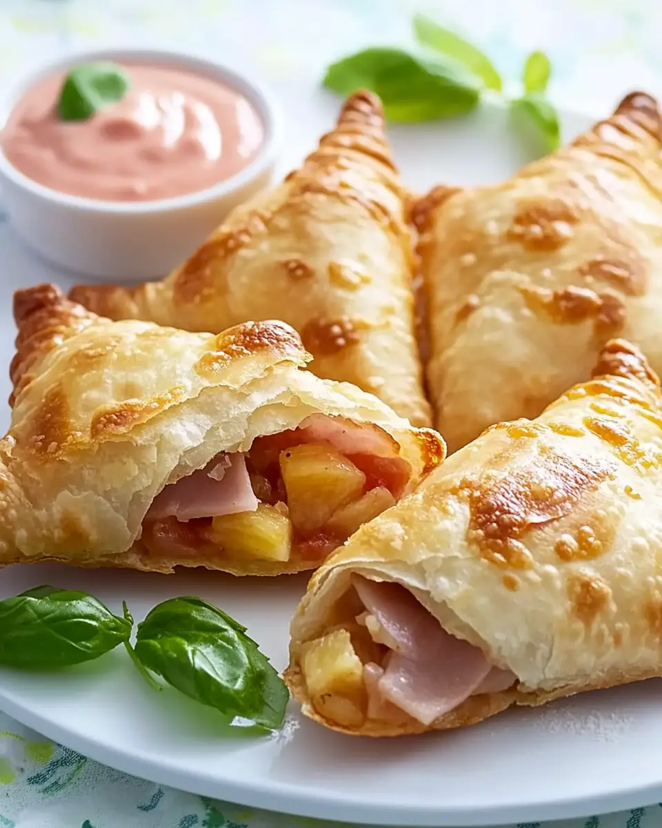 Pizzataschen Hawaii: Irresistibly Cheesy with a Tropical Twist