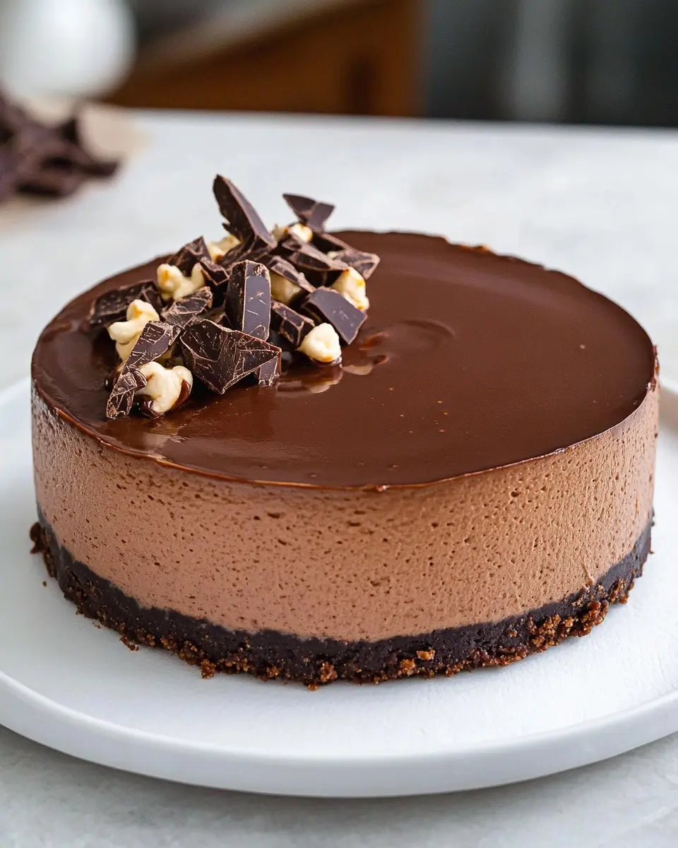 Nutella-Cheesecake ohne Backen: Indulgent Bliss in Every Bite