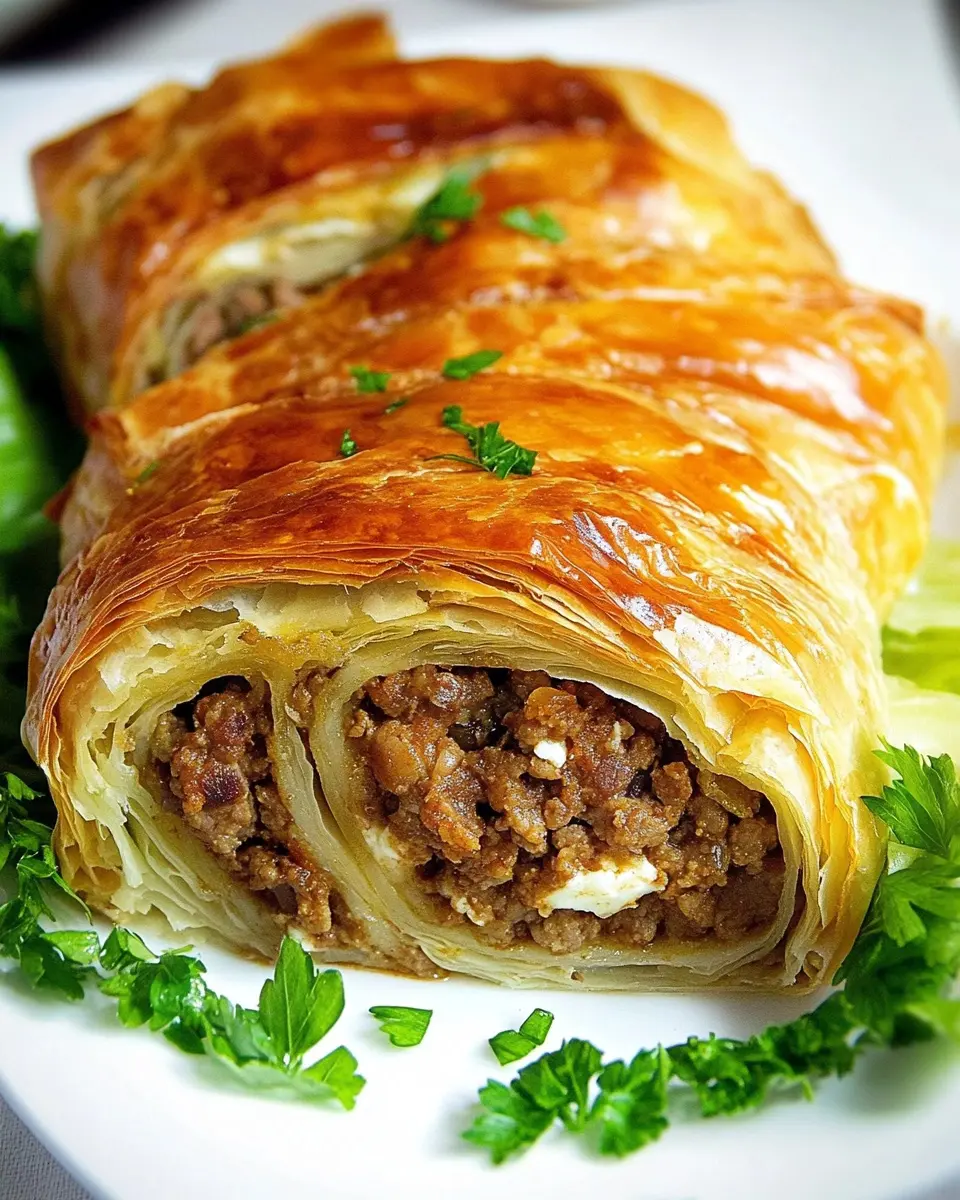 Deftiger Hackfleischstrudel mit Feta: Irresistibly Cozy Delight 6 khjftvowvprpomsbrf6o