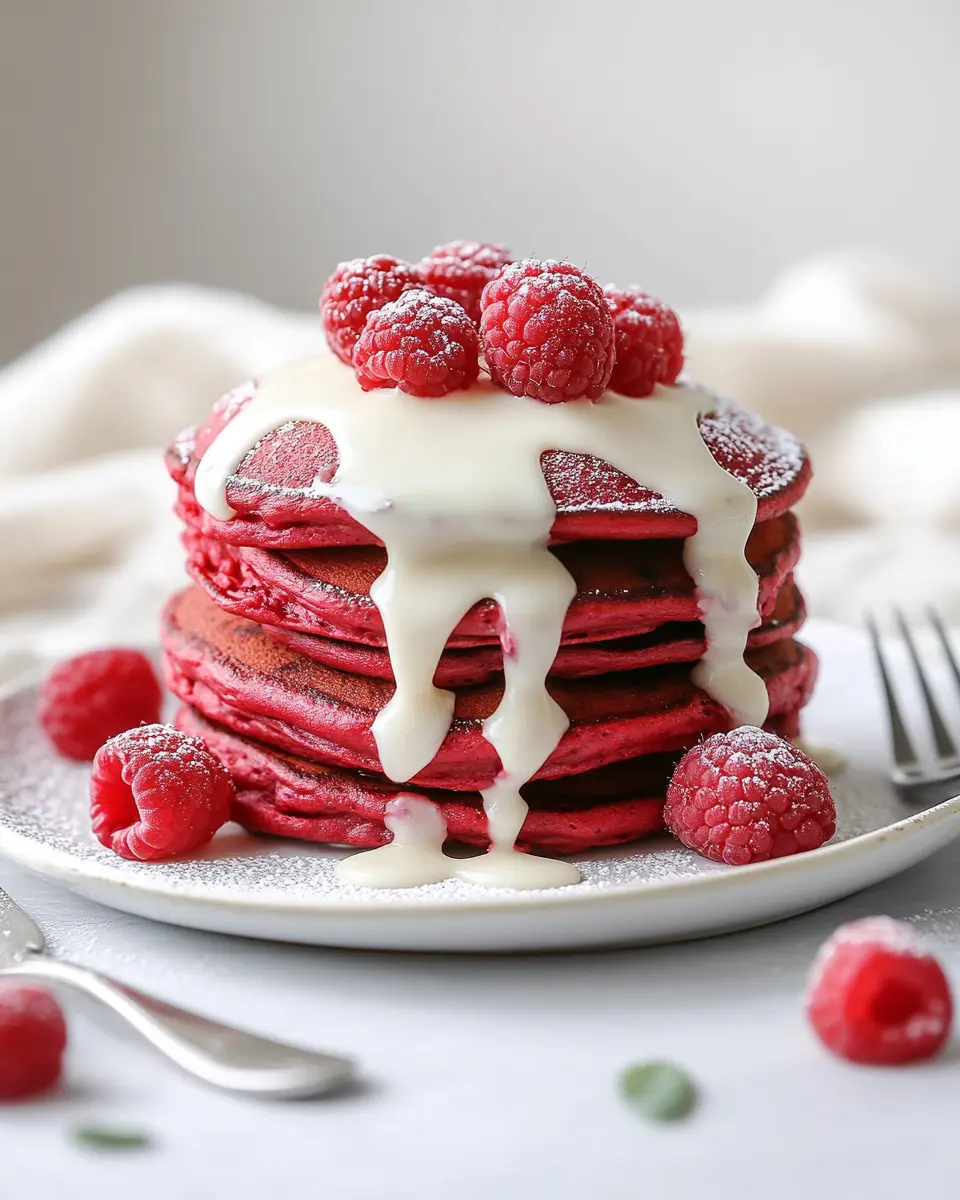 Red Velvet Pancakes: Irresistibly Decadent Breakfast Bliss