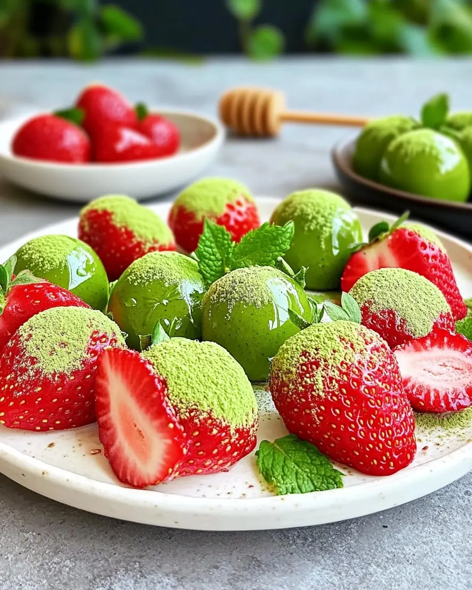 Matcha-Erdbeeren Bliss: Easy, Creamy Treats You’ll Love