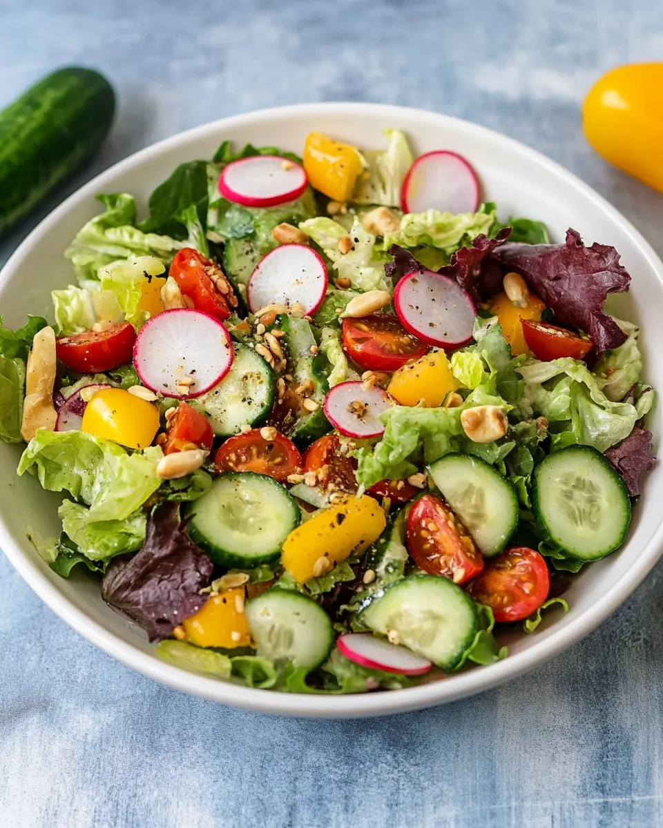 Bunter gemischter Salat First Image First Image