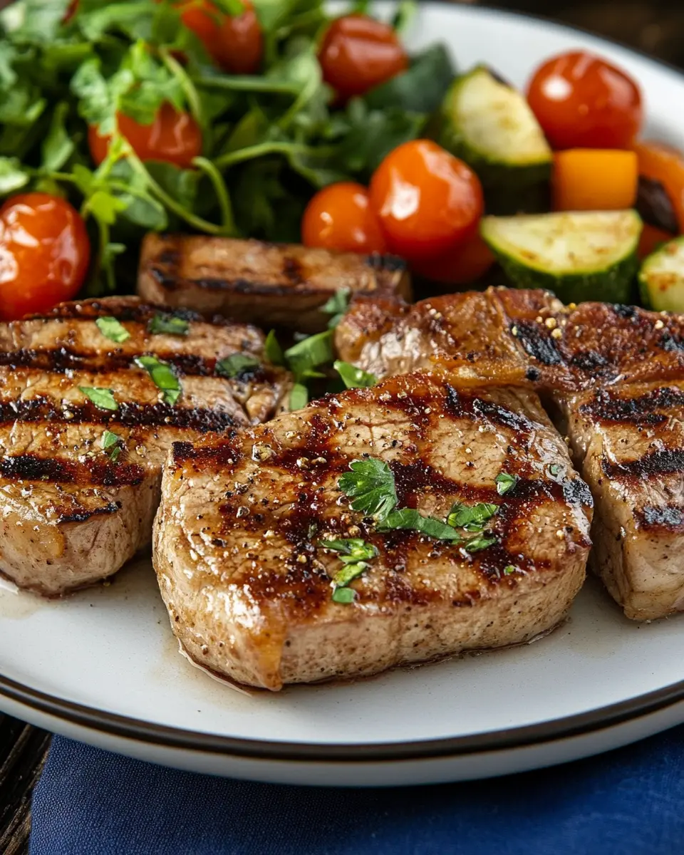 Saftige Minutensteaks vom Grill: Die beste Schweinesteaks-Art!