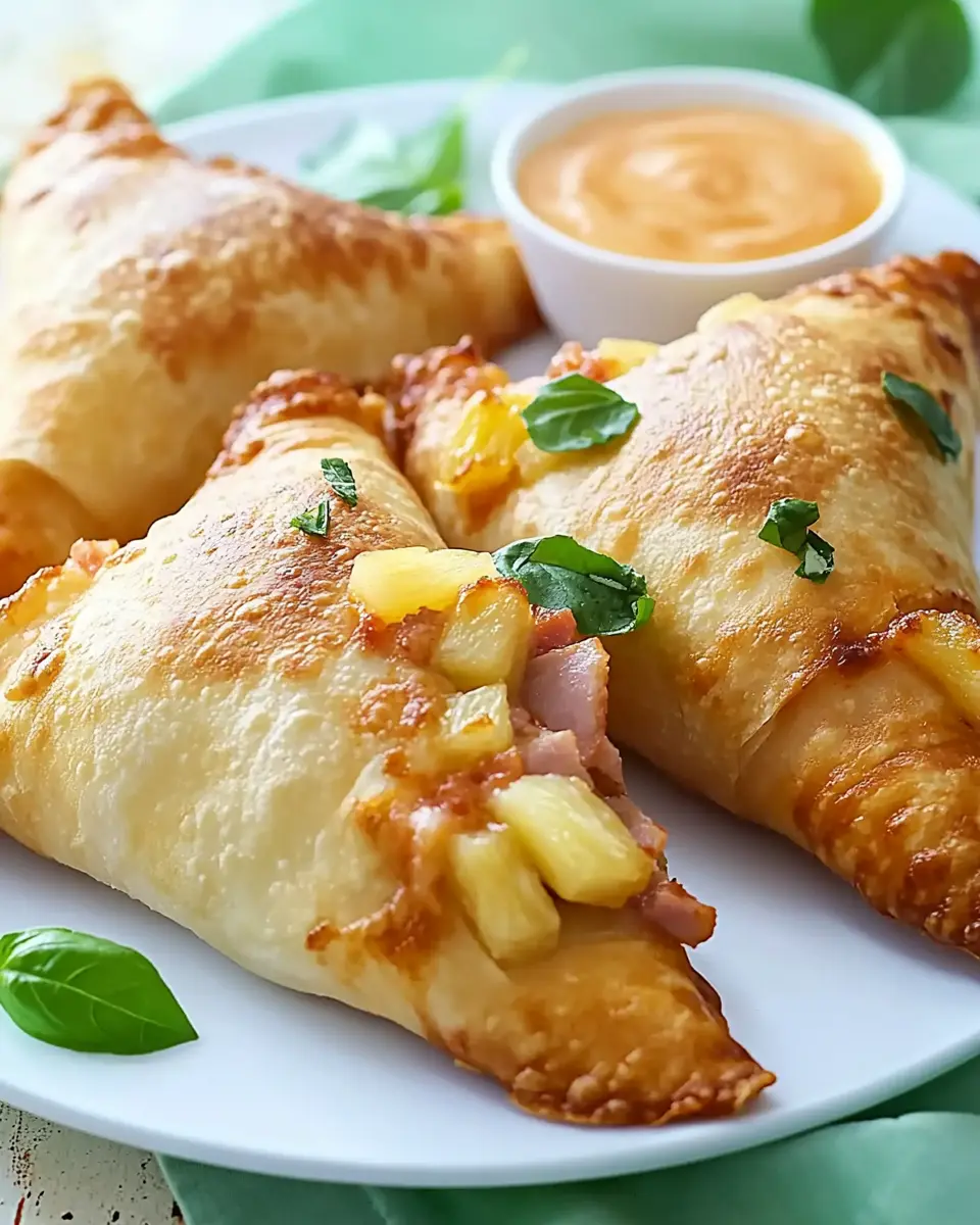 Pizzataschen Hawaii: Irresistibly Cheesy with a Tropical Twist