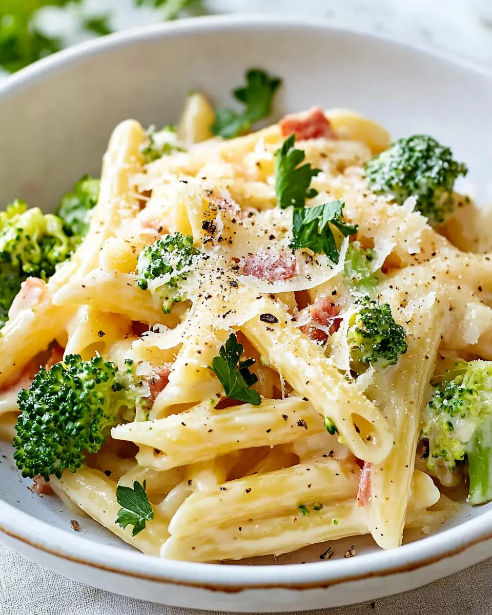 Parmesan Broccoli Pasta: Easy Comfort in Every Bite