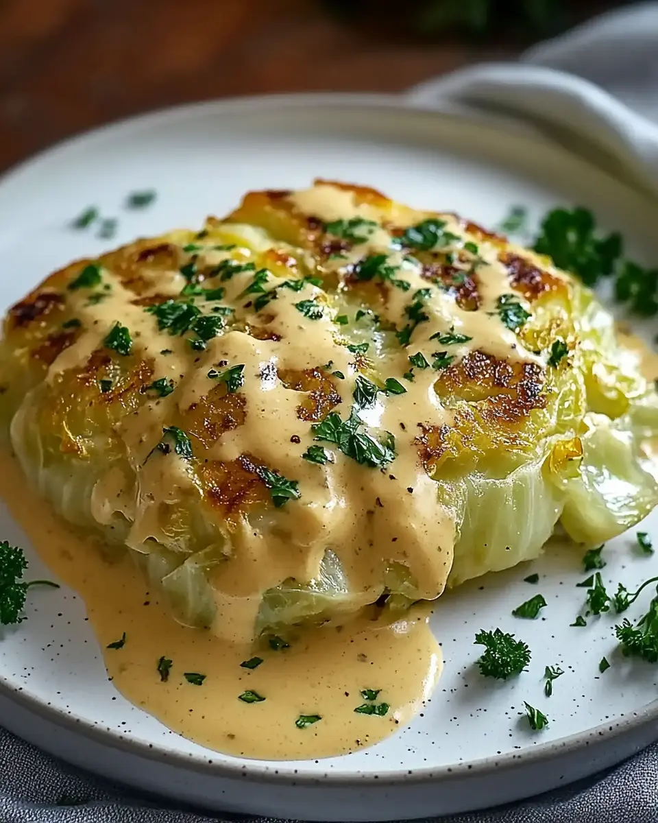 Überbackener Spitzkohl mit cremiger Sauce: Indulgent Comfort Food