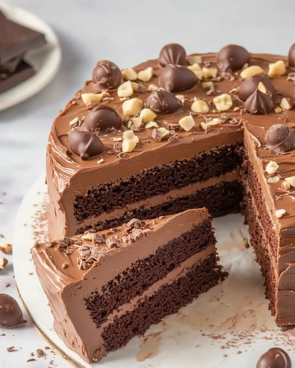 Nutella Traybake Cake: Irresistibly Gooey Chocolate Delight
