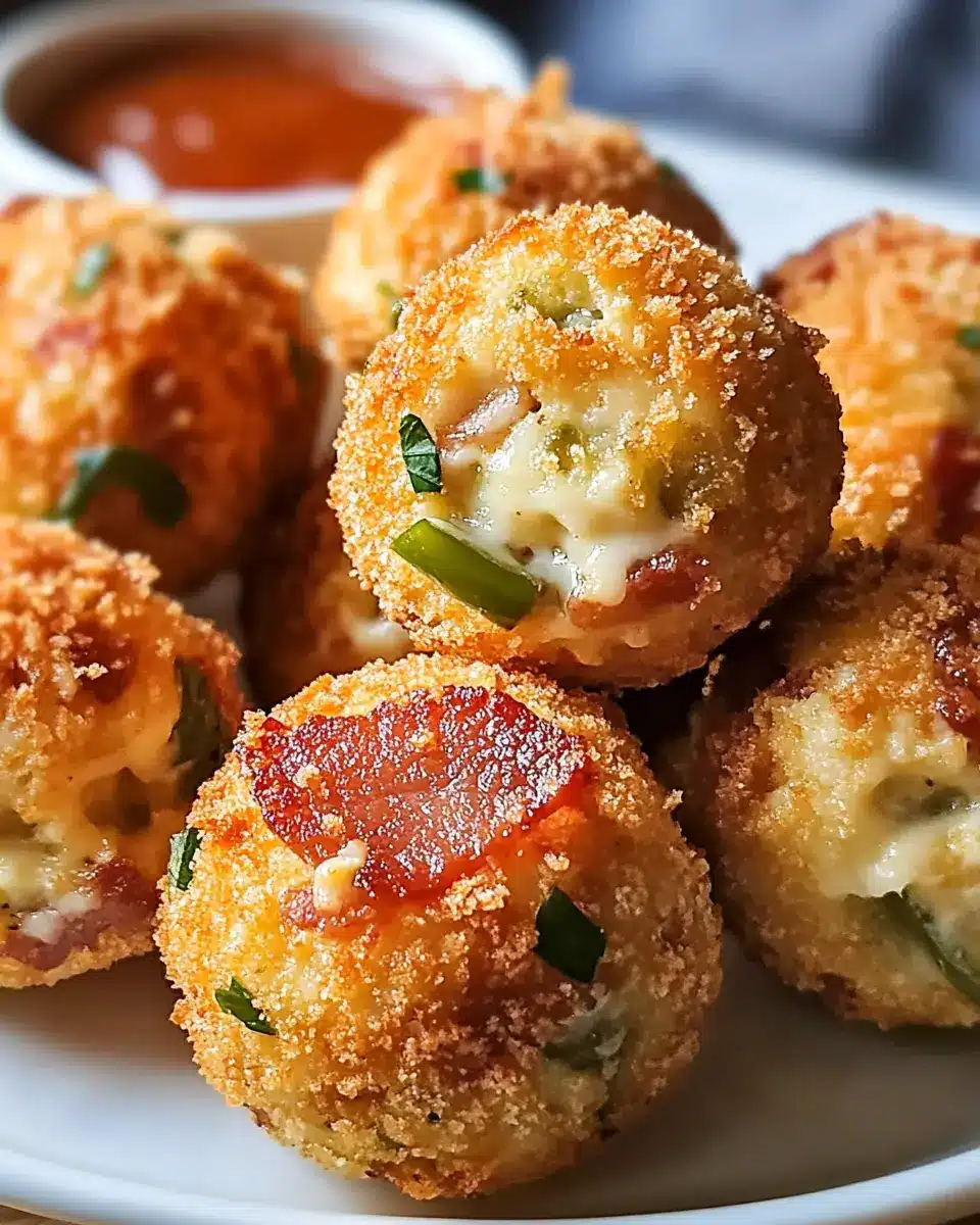 Bacon Jalapeño Popper Cheese Balls: Irresistibly Cheesy Delight