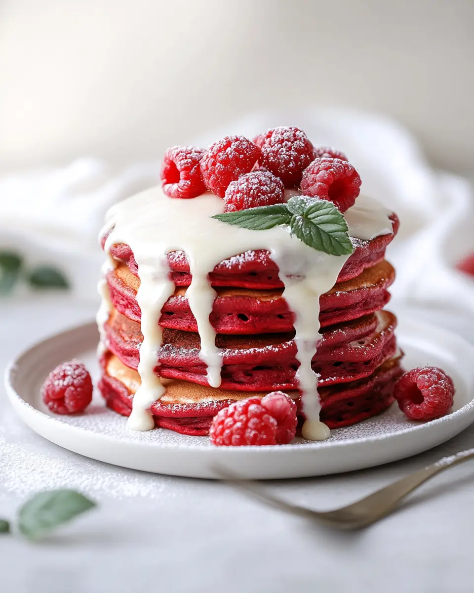 Red Velvet Pancakes: Irresistibly Decadent Breakfast Bliss