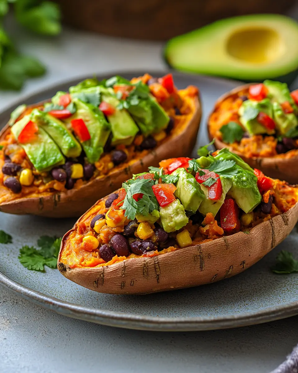 Gefüllte Süßkartoffel mit Avocado: The Best Cozy Dinner!