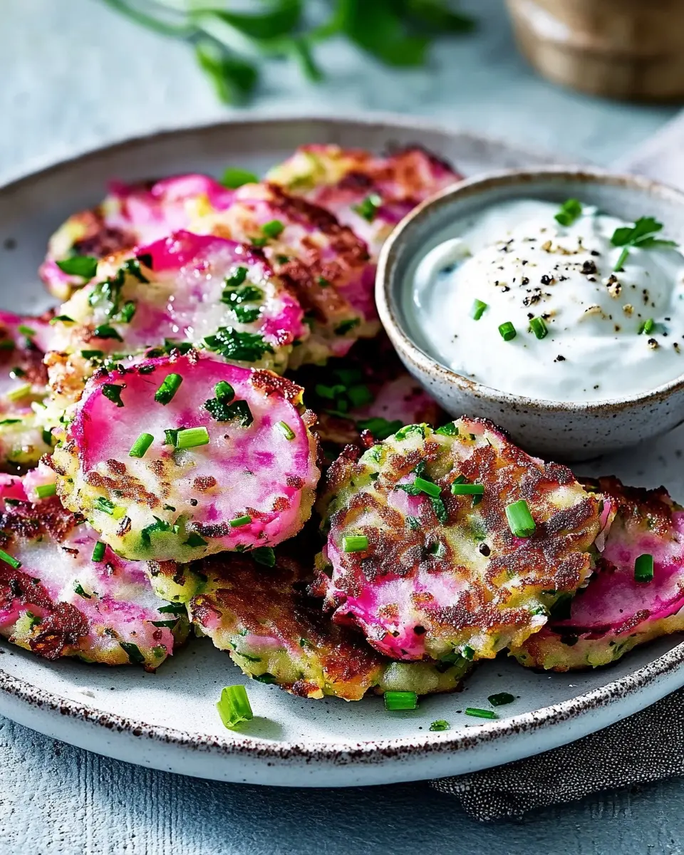 Radieschen-Bratlinge: Irresistibly Crispy and Flavor-Packed!