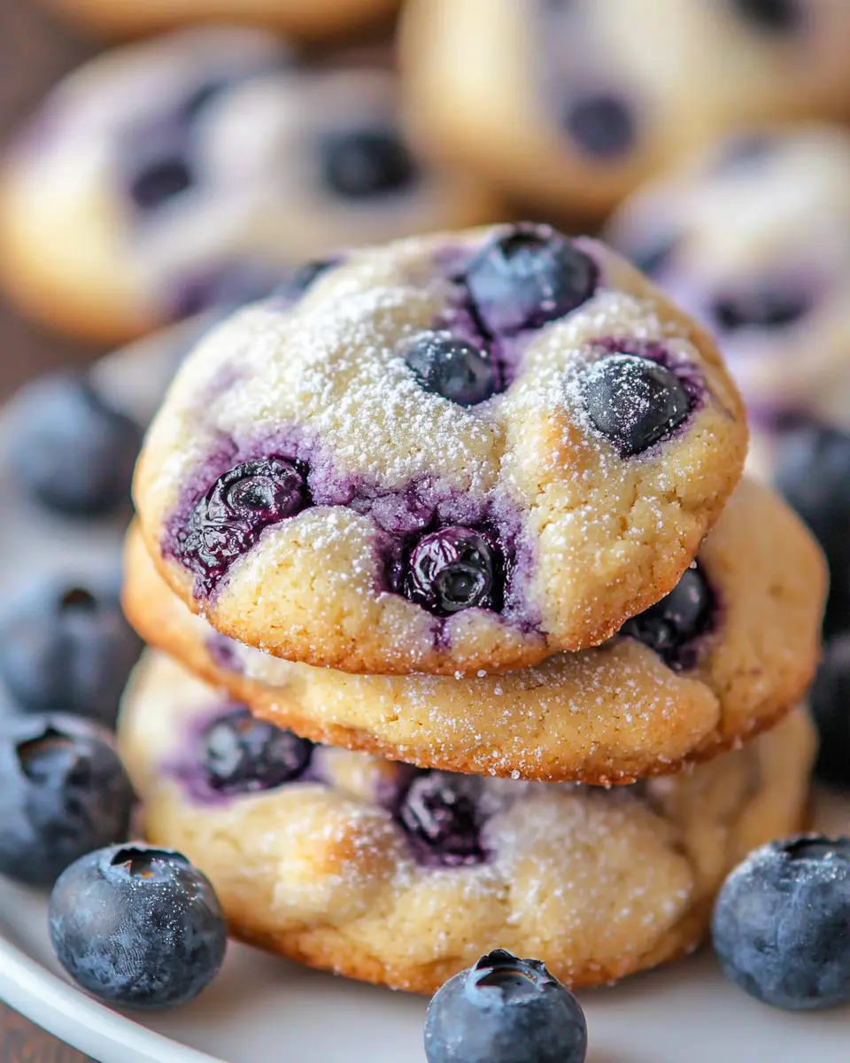 Blaubeerkekse Bliss: Irresistibly Sweet Berry Cookies