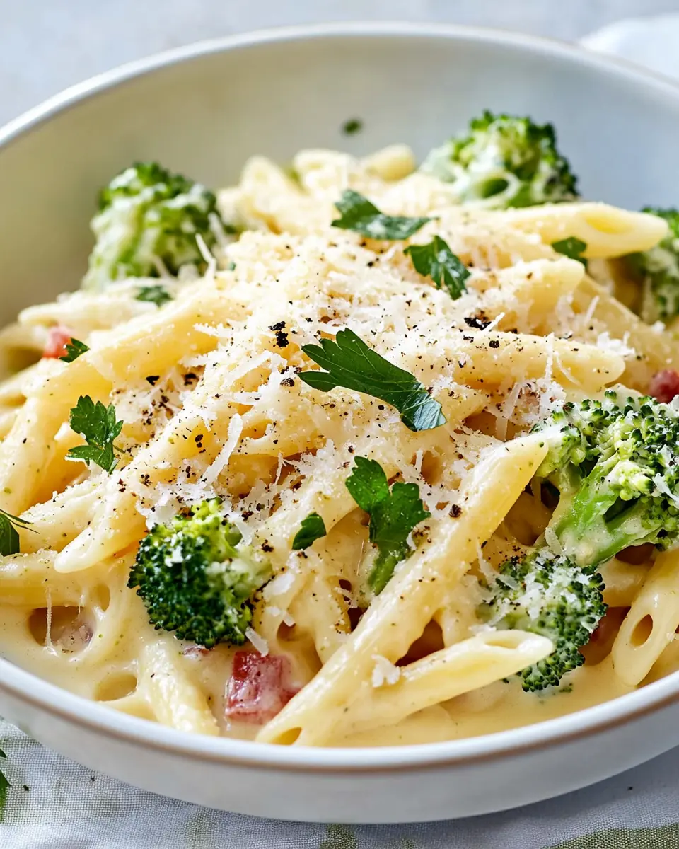 Parmesan Broccoli Pasta: Easy Comfort in Every Bite
