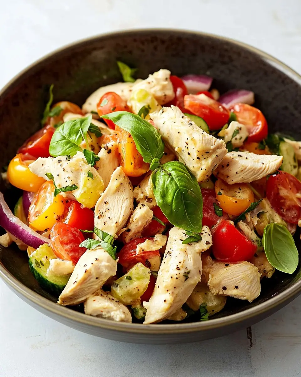 Italienischer Hähnchen-Salat: Your New Go-To Fresh Delight