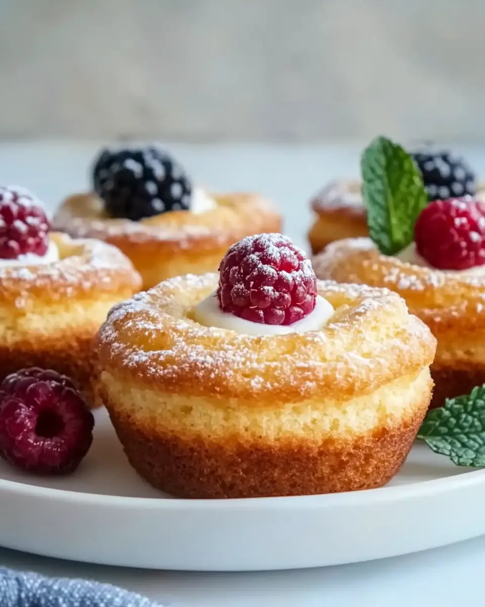 Quark-Muffins mit Vanillepudding: Irresistibly Creamy Delight