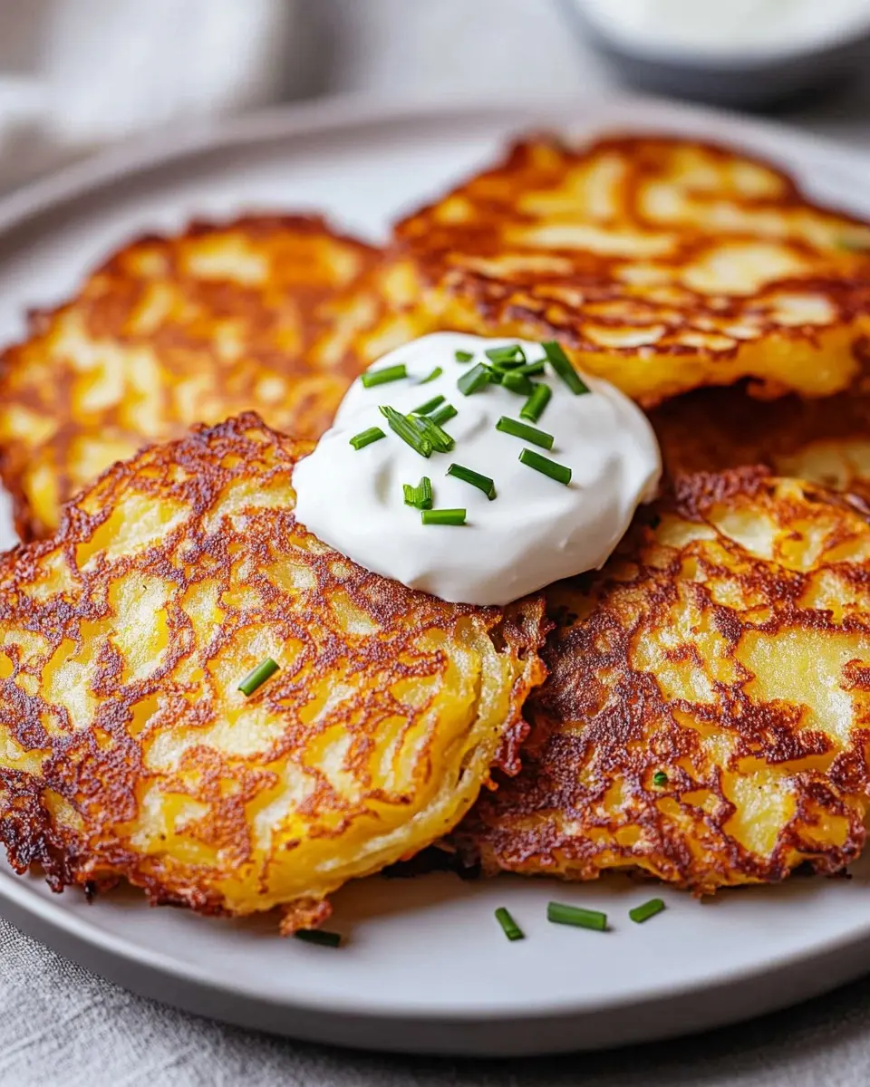 Großmutters Reibekuchen: Irresistibly Crispy and Comforting!