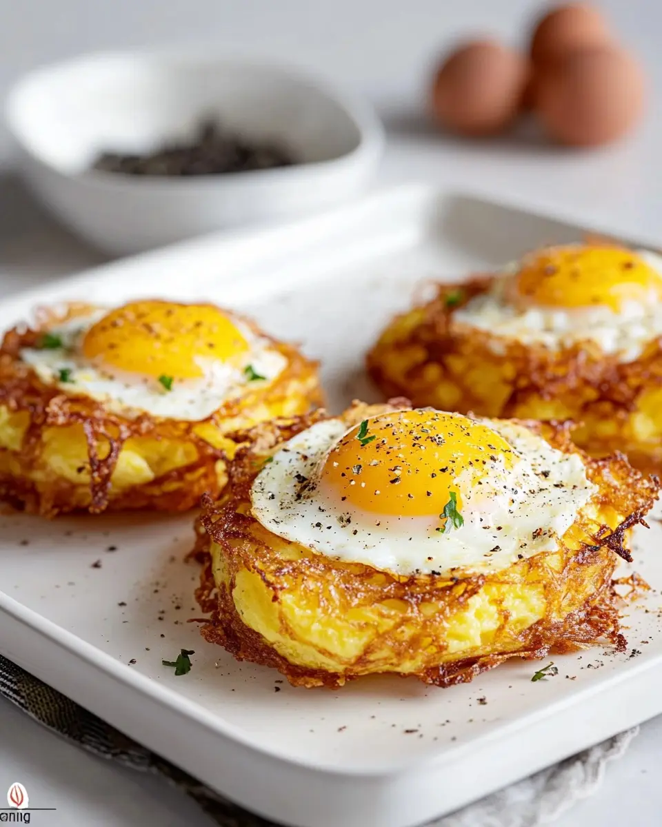 Ofenrösti Nester mit Käse & Ei: Irresistibly Cheesy Delight! 7