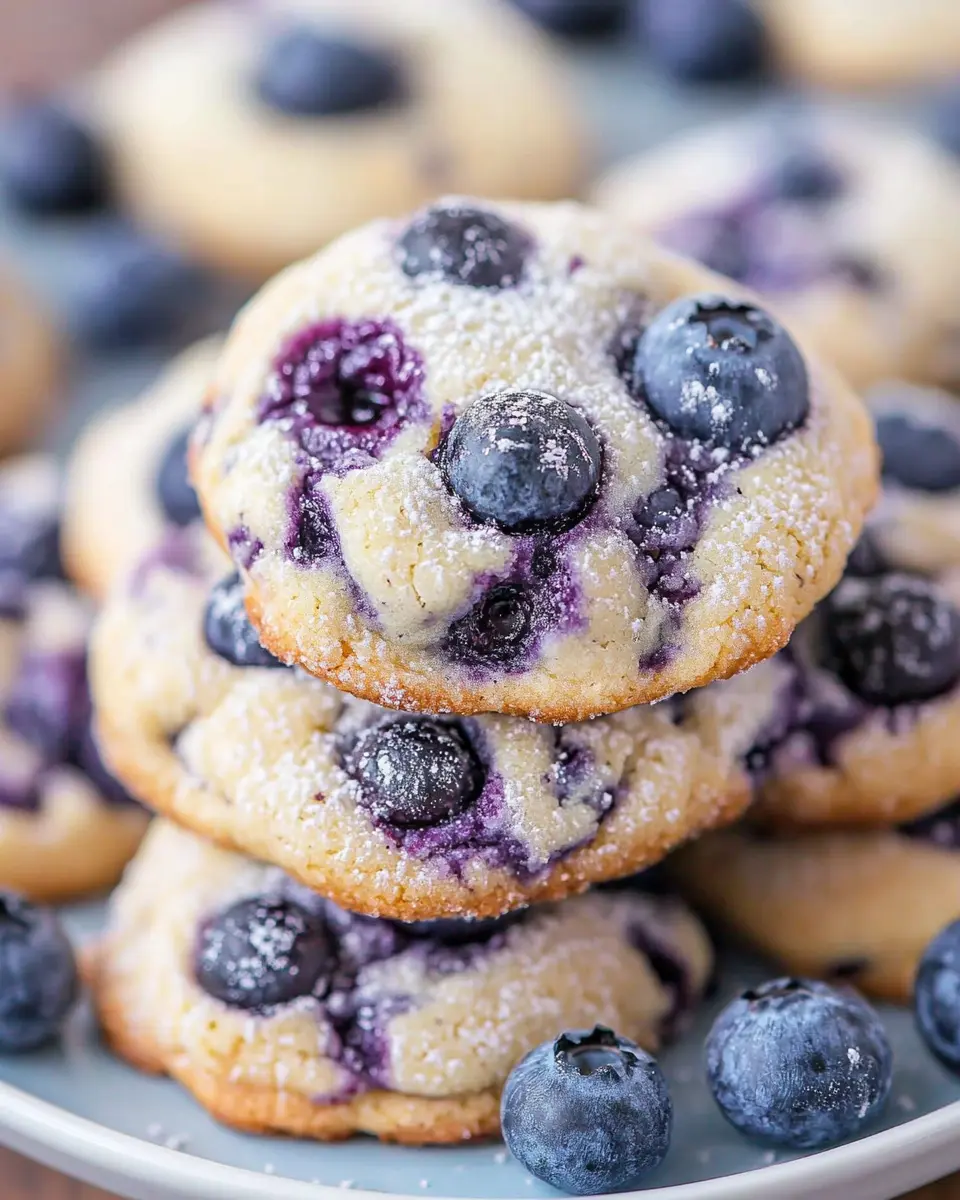 Blaubeerkekse Bliss: Irresistibly Sweet Berry Cookies