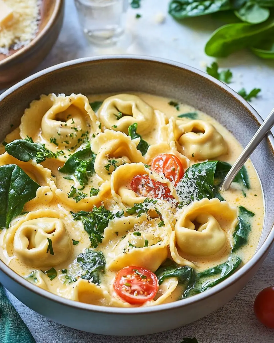 Cremiger Tortellini-Topf: Cozy Comfort in Every Bite