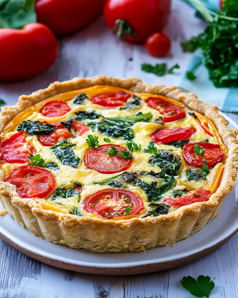 Vegetarische Quiche mit viel Gemüse: Easy & Full of Flavor! 5