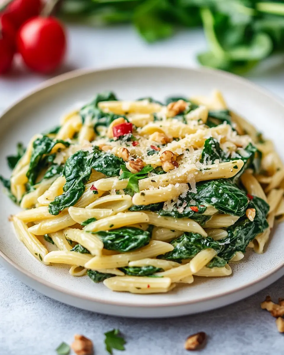 Vegane Spinat One Pot Pasta: The Easy Comfort Meal You’ll Love