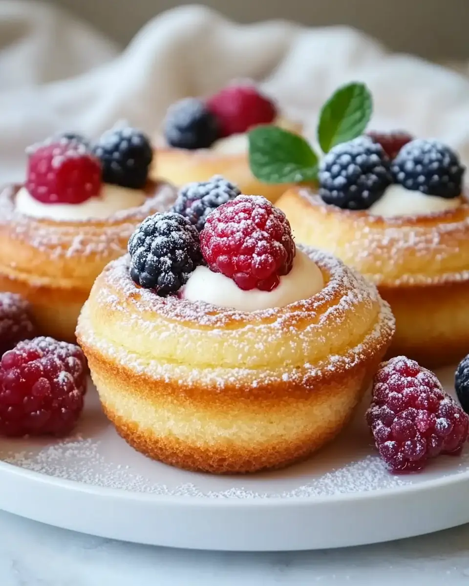 Quark-Muffins mit Vanillepudding: Irresistibly Creamy Delight