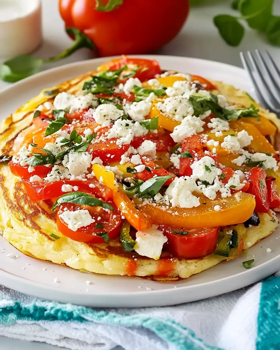 Ofenpfannkuchen mit Gemüse & Feta: The Best Savory Delight