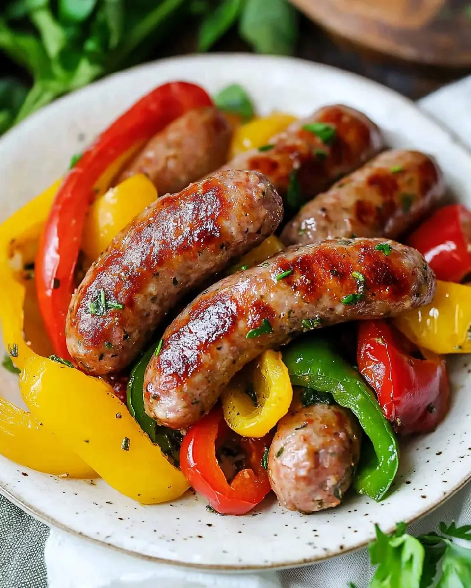 Salsiccia mit Paprika: The Best Air Fryer Delight at Home