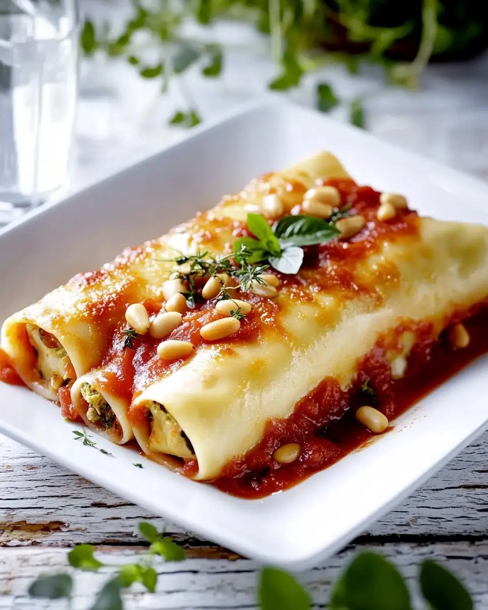 Leckere Gemüse Cannelloni: Easy & Irresistibly Flavorful!