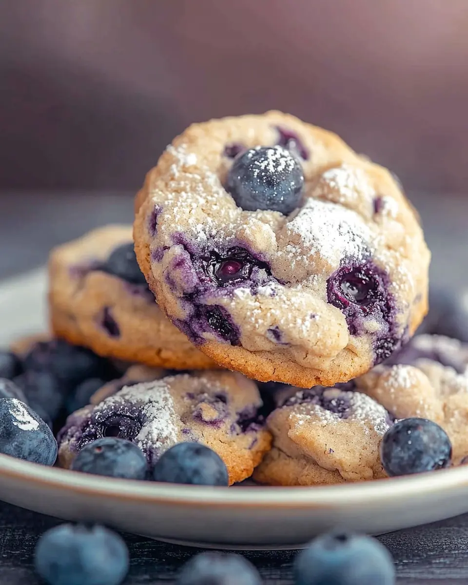Blaubeerkekse Bliss: Irresistibly Sweet Berry Cookies