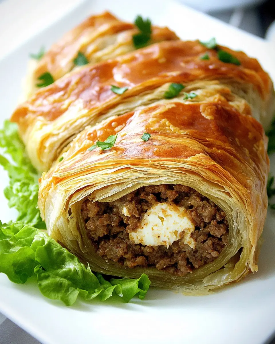 Deftiger Hackfleischstrudel mit Feta: Irresistibly Cozy Delight 7