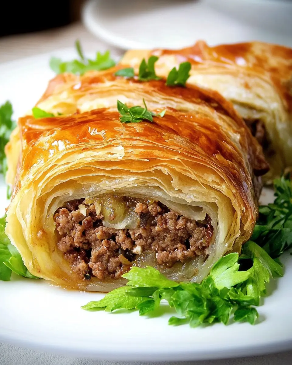 Deftiger Hackfleischstrudel mit Feta: Irresistibly Cozy Delight 5
