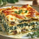 Spinat-Champignon-Lasagne First Image First Image