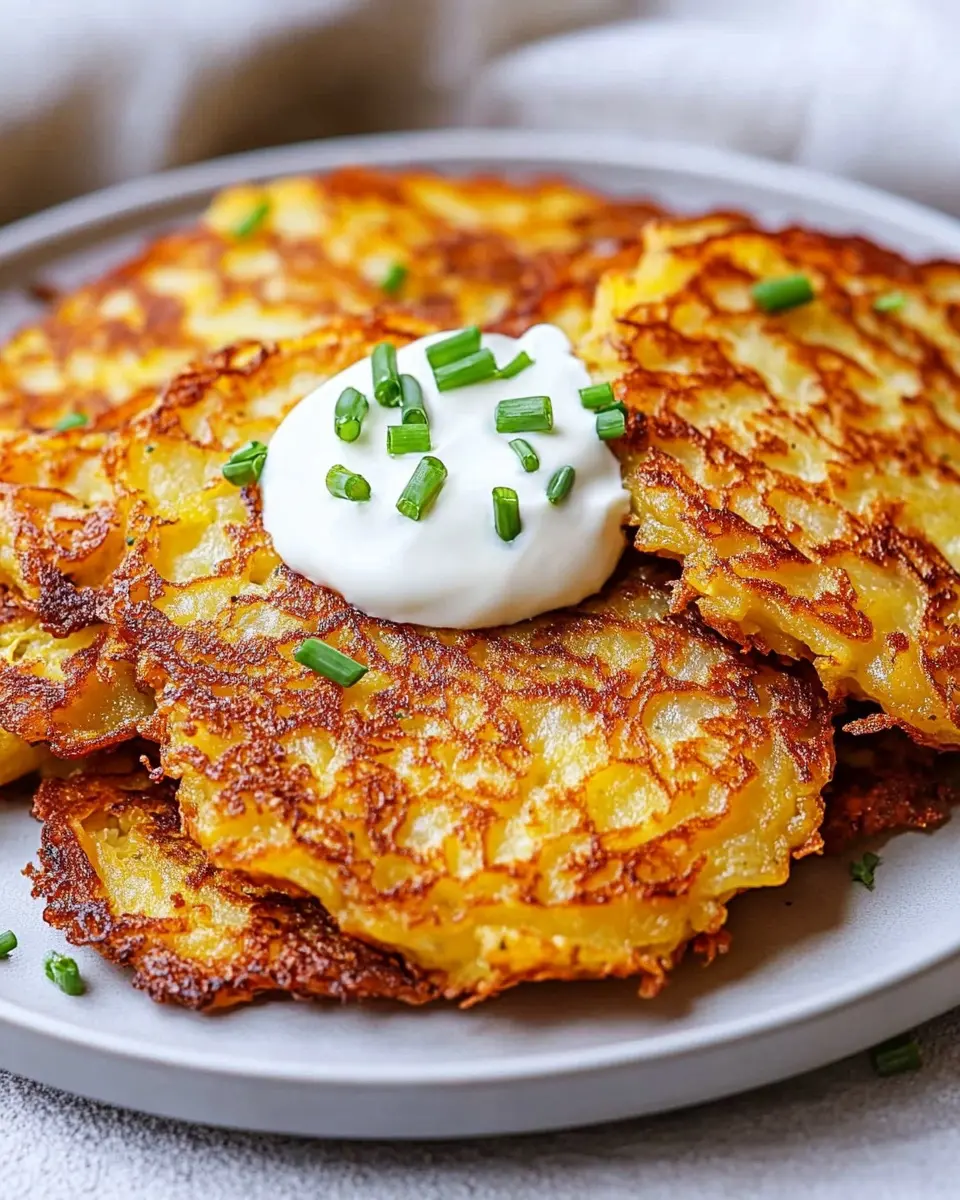 Großmutters Reibekuchen: Irresistibly Crispy and Comforting!