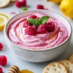 Himbeer-Zitronen-Frischkäse-Dip First Image First Image