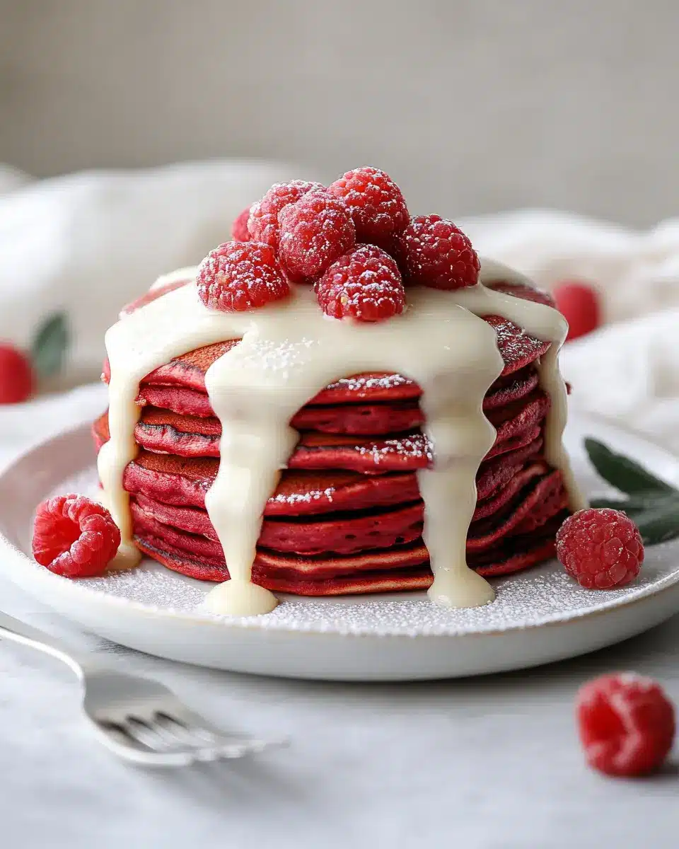 Red Velvet Pancakes: Irresistibly Decadent Breakfast Bliss
