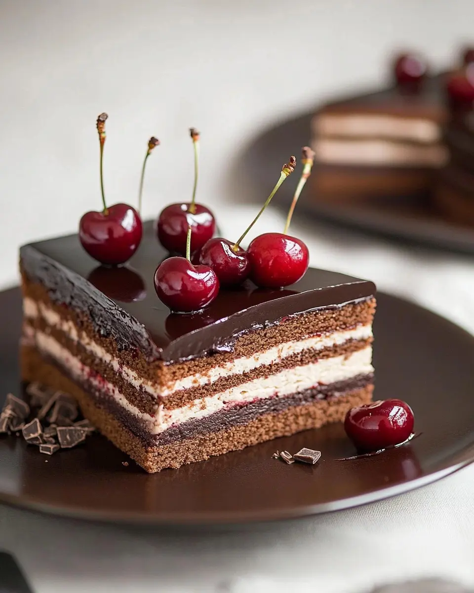 Opéra wie eine schwarzwälder Kirschtorte: Irresistibly Decadent Delight