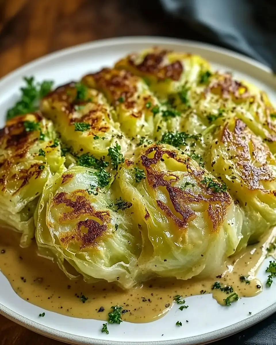Überbackener Spitzkohl mit cremiger Sauce: Indulgent Comfort Food