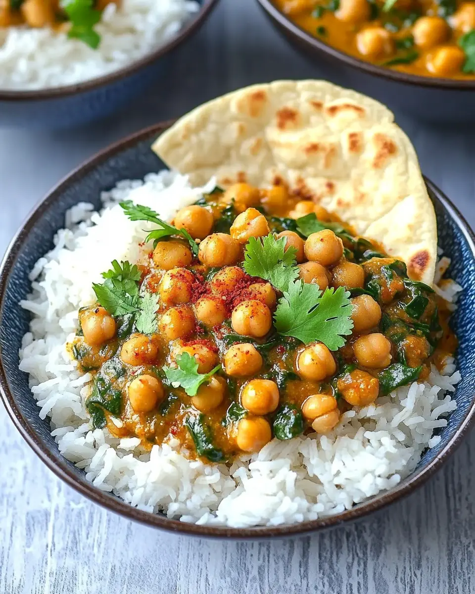Chickpea Spinat Curry: The Easy Way to Flavorful Comfort