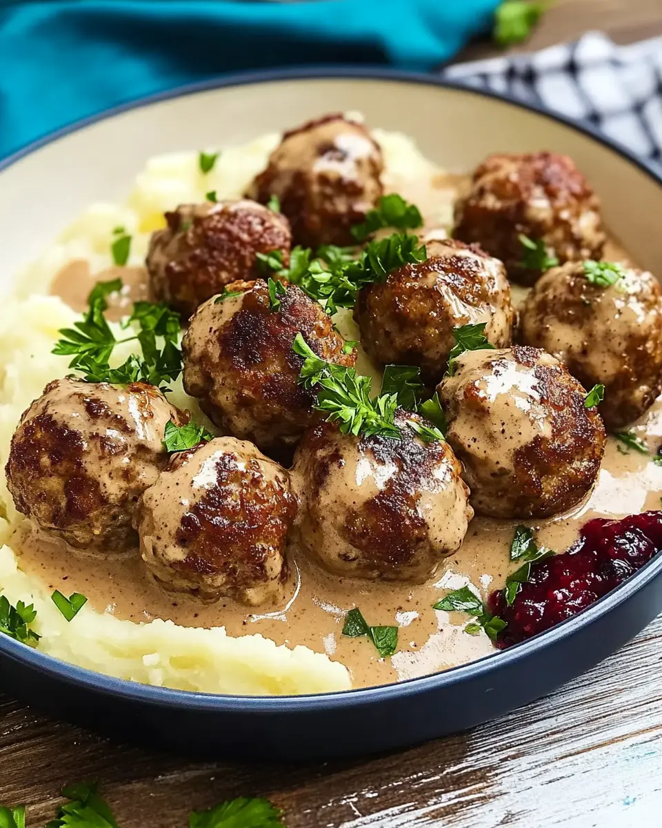 Köttbullar Rezept: Juicy Swedish Meatballs You'll Adore
