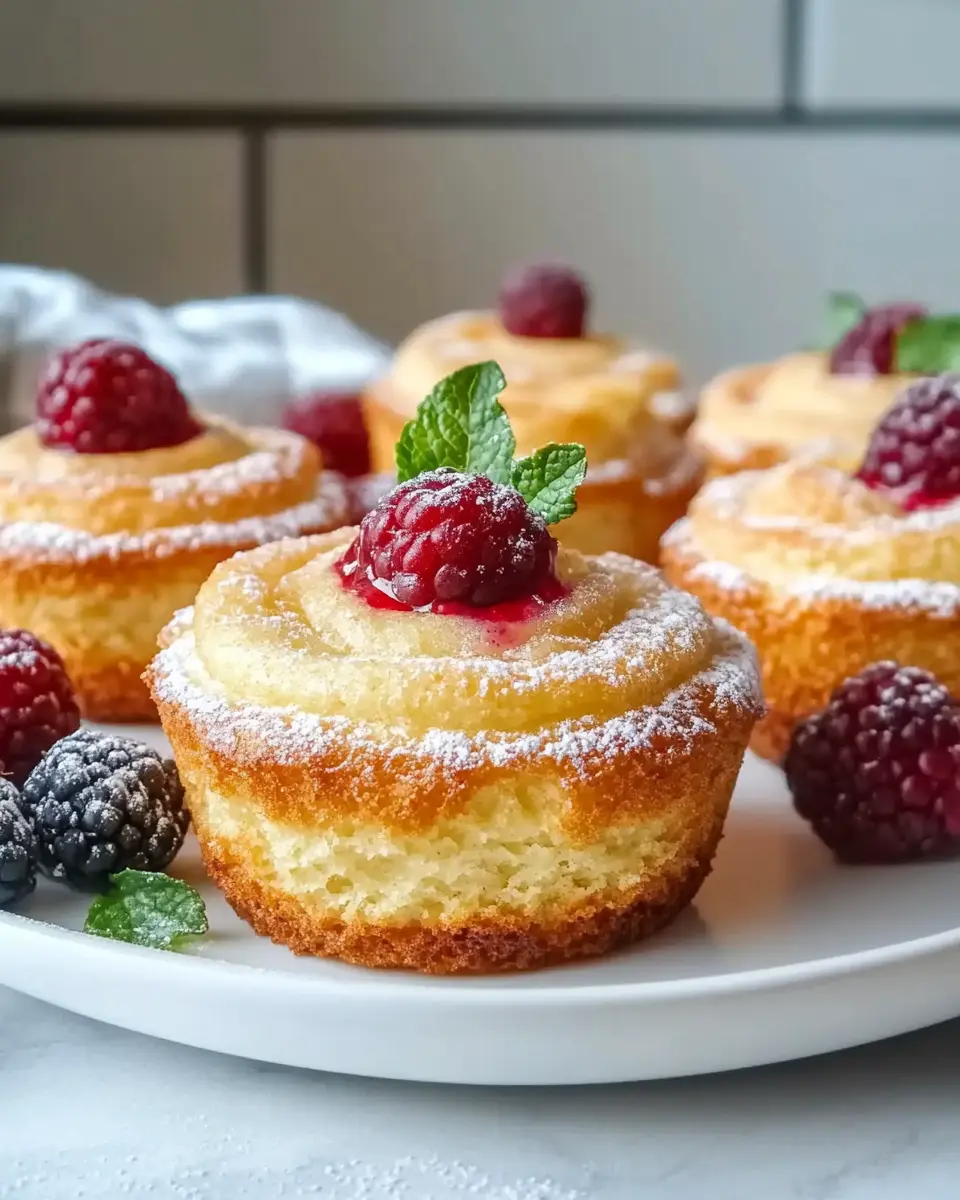 Quark-Muffins mit Vanillepudding: Irresistibly Creamy Delight