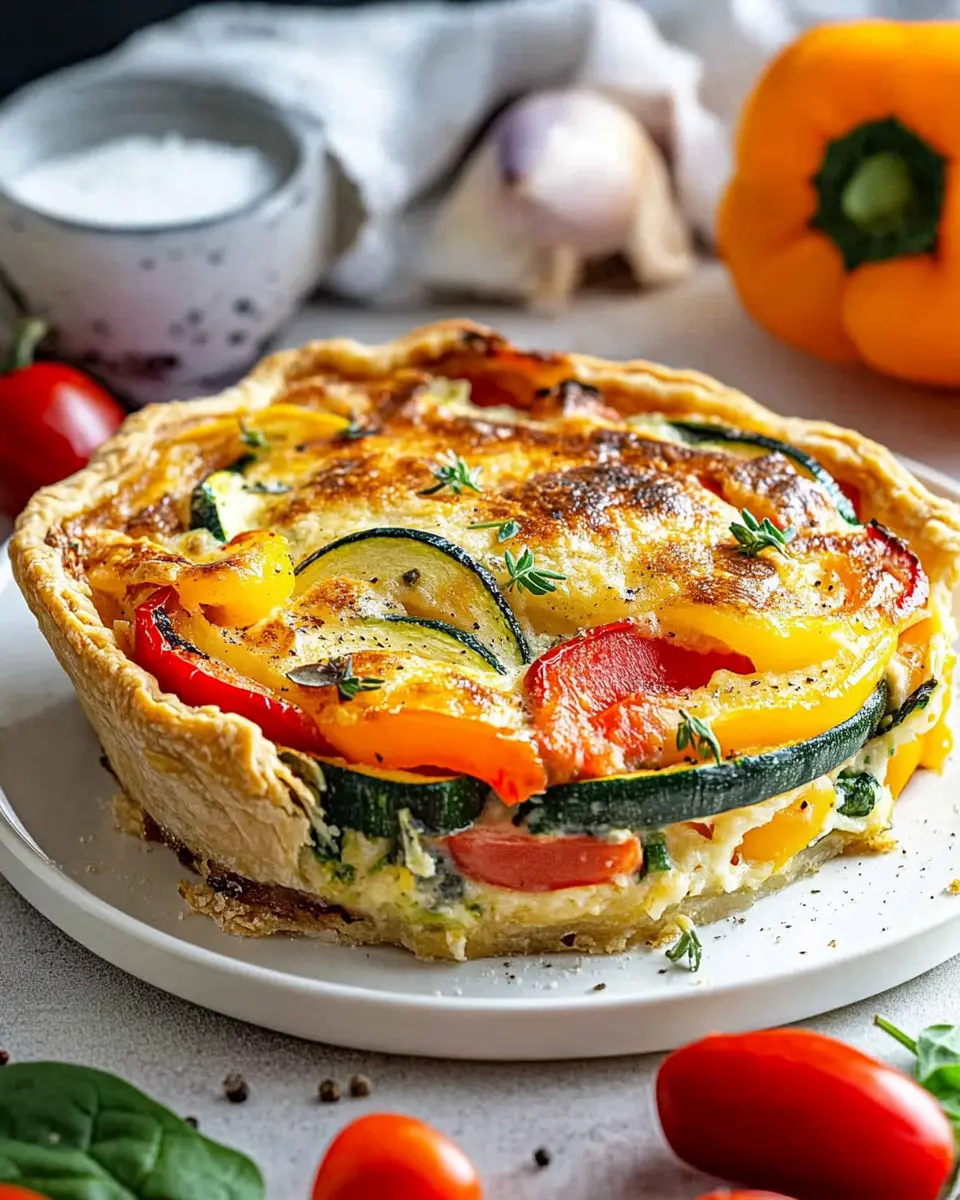 Gemüsekuchen Low Carb