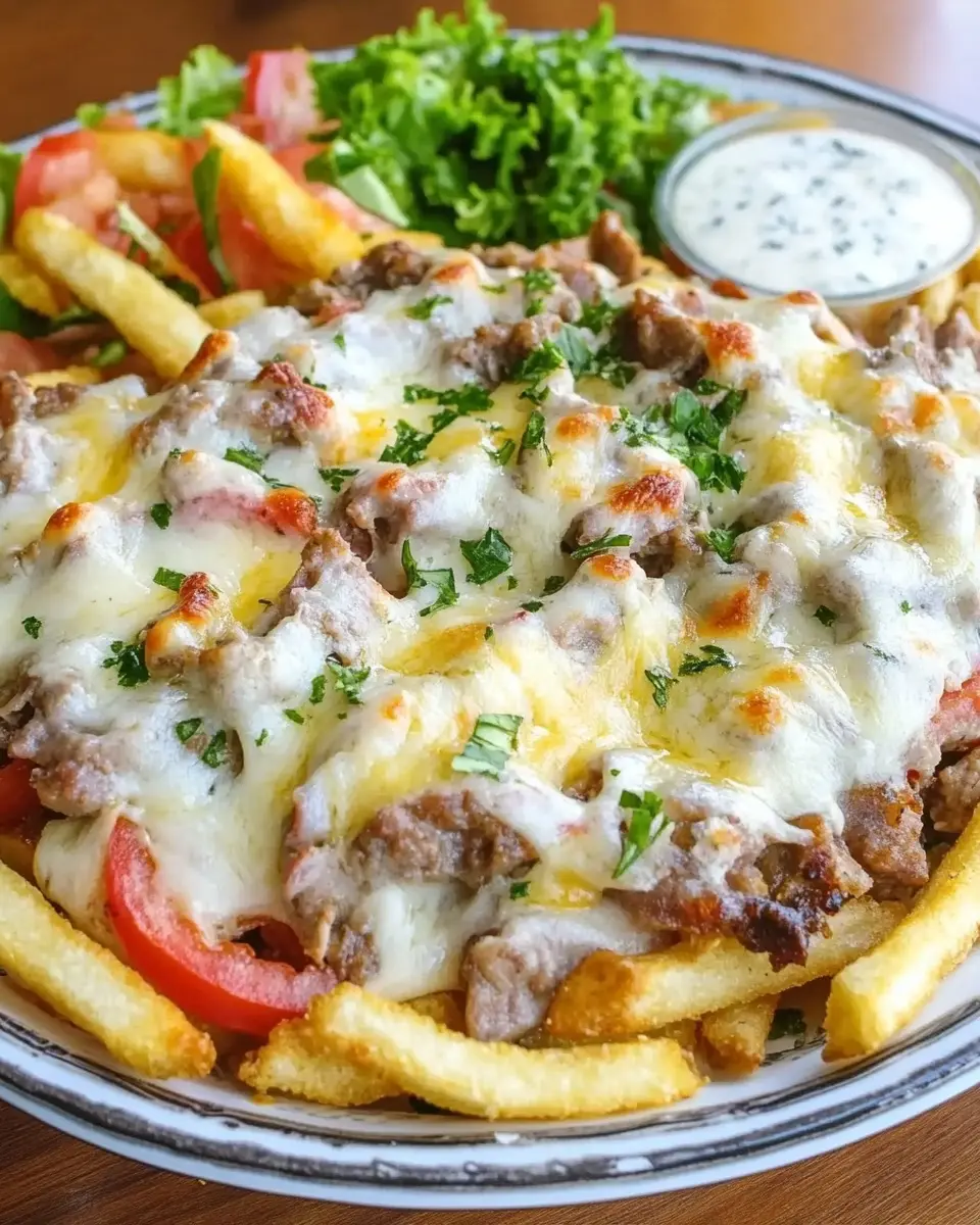 Überbackenes GYROS: Irresistibly Cheesy and Comforting Delight