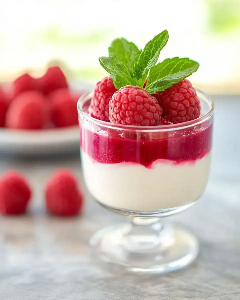 Schnelles fruchtiges Himbeerdessert: Effortless & Irresistible!