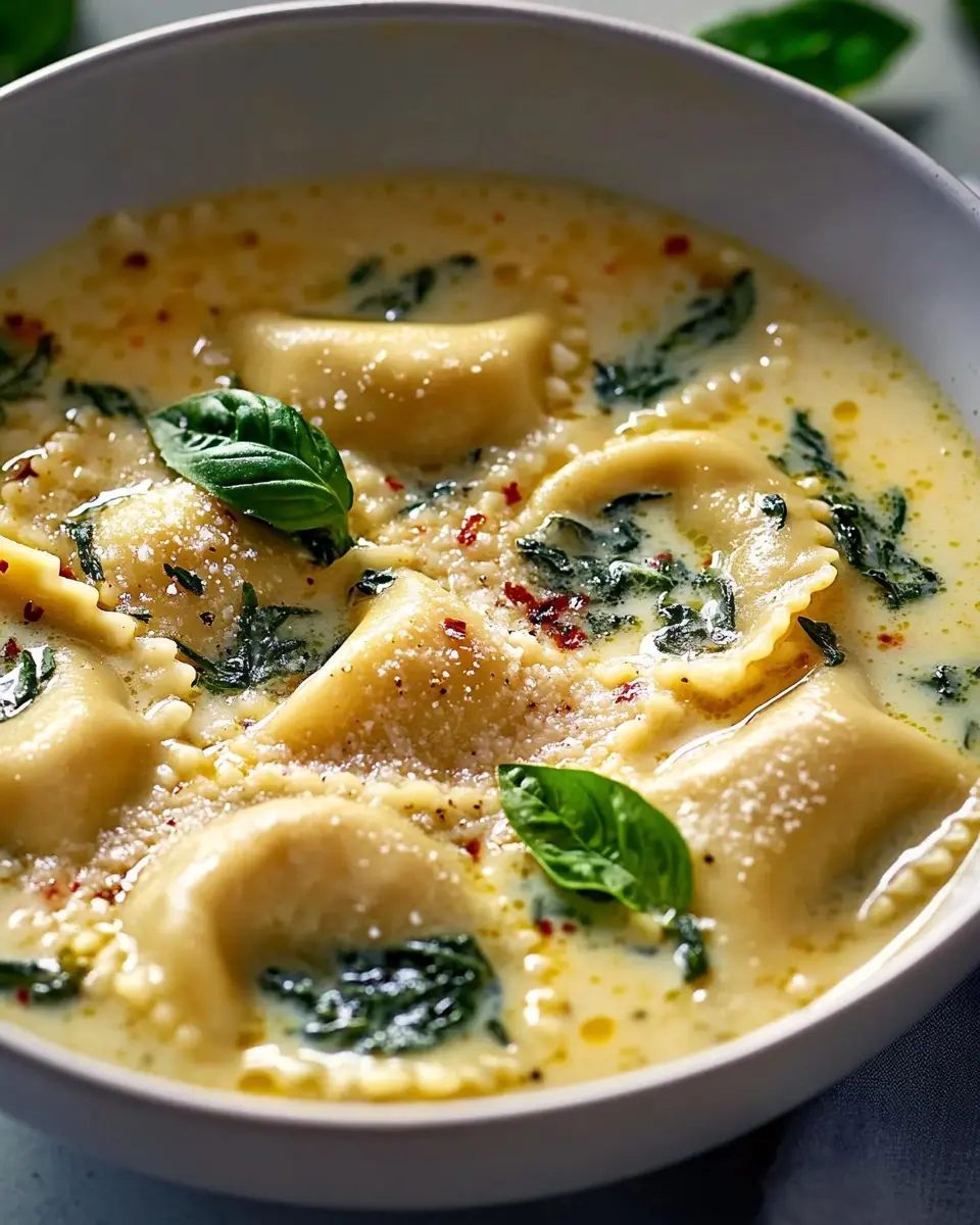 Cremige Ravioli-Suppe im Toscana-Style: Indulgent Comfort Bowl 6