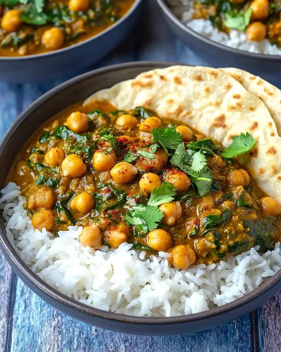 Chickpea-Spinat-Curry  First Image First Image