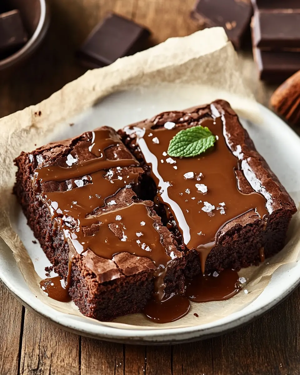 Ultimative Schoko-Karamell-Brownies: The Best Indulgent Treat
