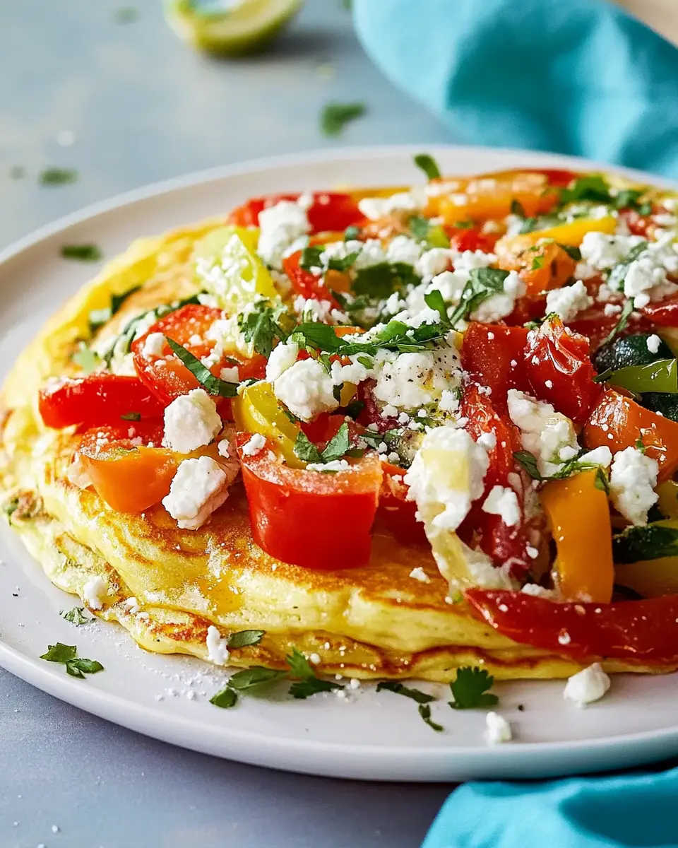 Ofenpfannkuchen mit Gemüse & Feta: The Best Savory Delight